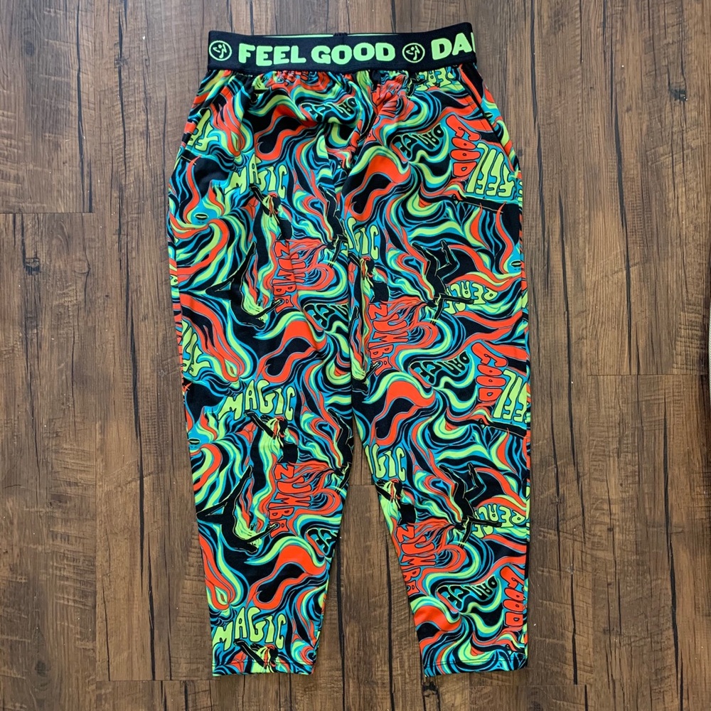 Zumba Fitness- dance/workout/harem/capri pants
